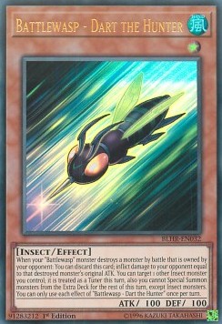 Battlewasp - Dart the Hunter - Battles of Legend: Hero's Revenge (Ultra Rare) [BLHR-032]