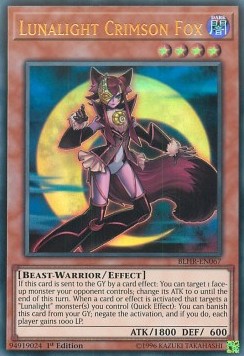 Lunalight Crimson Fox - Battles of Legend: Hero's Revenge (Ultra Rare) [BLHR-067]