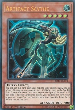 Artifact Scythe - Battles of Legend: Hero's Revenge (Ultra Rare) [BLHR-078]