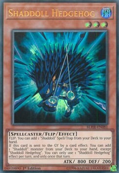 Shaddoll Hedgehog - Battles of Legend: Hero's Revenge (Ultra Rare) [BLHR-081]