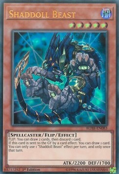 Shaddoll Beast - Battles of Legend: Hero's Revenge (Ultra Rare) [BLHR-083]