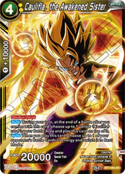 Caulifla, the Awakened Sister - Assault of the Saiyans (Super Rare) [BT7-083]