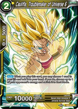 Caulifla, Troublemaker of Universe 6 - Expert Deck: Universe 6 Assailants (Starter Rare) [XD1-07]