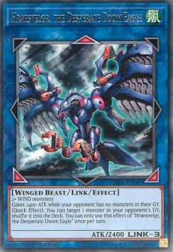 Hraesvelgr, the Desperate Doom Eagle - Rising Rampage (Rare) [RIRA-082]