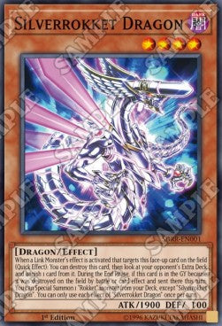 Silverrokket Dragon - Structure Deck: Rokket Revolt (Super Rare) [SDRR-001]
