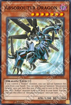 Absorouter Dragon - Structure Deck: Rokket Revolt (Super Rare) [SDRR-005]