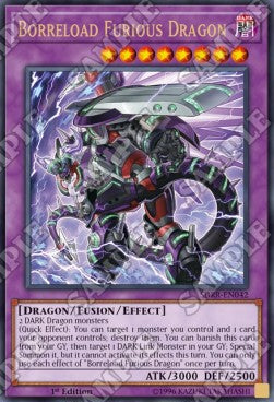 Borreload Furious Dragon - Structure Deck: Rokket Revolt (Ultra Rare) [SDRR-042]