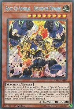 Boot-Up Admiral - Destroyer Dynamo - Fists of the Gadgets (Secret Rare) [FIGA-002]