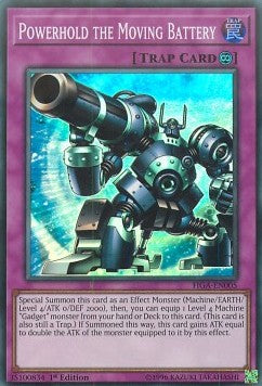 Powerhold the Moving Battery - Fists of the Gadgets (Super Rare) [FIGA-005]