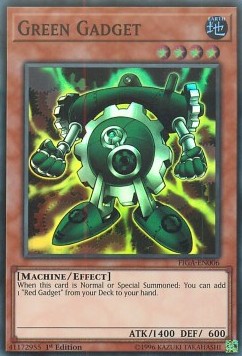Green Gadget - Fists of the Gadgets (Super Rare) [FIGA-006]