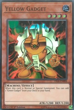 Yellow Gadget - Fists of the Gadgets (Super Rare) [FIGA-008]