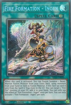 Fire Formation - Ingen - Fists of the Gadgets (Secret Rare) [FIGA-020]