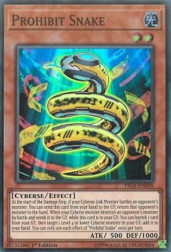 Prohibit Snake - Fists of the Gadgets (Super Rare) [FIGA-038]