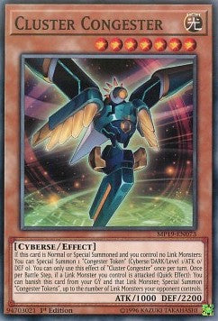 Cluster Congester - 2019 Gold Sarcophagus Tin Mega Pack (Common) [MP19-073]