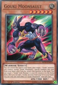 Gouki Moonsault - 2019 Gold Sarcophagus Tin Mega Pack (Common) [MP19-074]