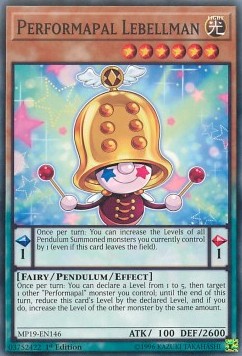 Performapal Lebellman - 2019 Gold Sarcophagus Tin Mega Pack (Common) [MP19-146]