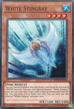 White Stingray - 2019 Gold Sarcophagus Tin Mega Pack (Common) [MP19-148]