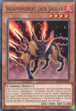 Salamangreat Jack Jaguar - 2019 Gold Sarcophagus Tin Mega Pack (Common) [MP19-156]