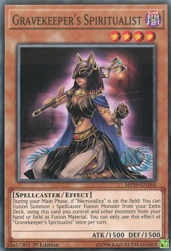 Gravekeeper's Spiritualist - 2019 Gold Sarcophagus Tin Mega Pack (Common) [MP19-164]