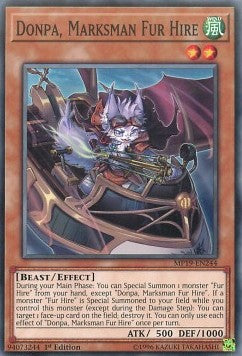 Donpa, Marksman Fur Hire - 2019 Gold Sarcophagus Tin Mega Pack (Common) [MP19-244]