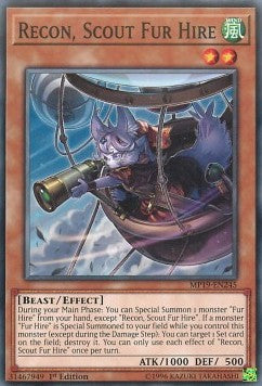 Recon, Scout Fur Hire - 2019 Gold Sarcophagus Tin Mega Pack (Common) [MP19-245]