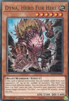 Dyna, Hero Fur Hire - 2019 Gold Sarcophagus Tin Mega Pack (Common) [MP19-251]