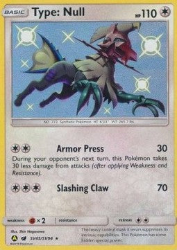 Type: Null - Hidden Fates (Secret Rare) [HIF-SV45]