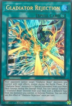 Gladiator Rejection - Chaos Impact (Ultra Rare) [CHIM-058]