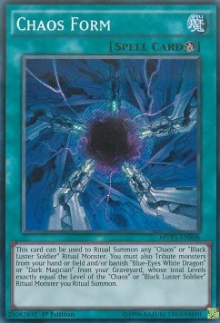 Chaos Form (V.3 - Secret Rare) - The Dark Side of Dimensions Movie Pack (Secret Rare) [MVP1-S08]