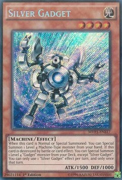 Silver Gadget (V.3 - Secret Rare) - The Dark Side of Dimensions Movie Pack (Secret Rare) [MVP1-S17]