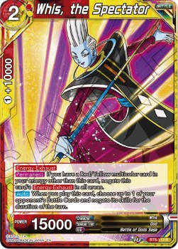 Whis, the Spectator - Malicious Machinations (Rare) [BT8-113]