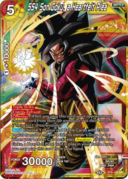 SS4 Son Goku, a Heartfelt Plea - Malicious Machinations (Super Rare) [BT8-110]