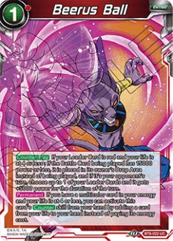 Beerus Ball (V.1 - Uncommon) - Malicious Machinations (Uncommon) [BT8-022]