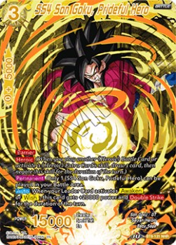 SS4 Son Goku, Prideful Hero - Malicious Machinations (Feature Rare) [BT8-131]