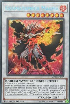 Geomathmech Magma - Mystic Fighters (Secret Rare) [MYFI-007]