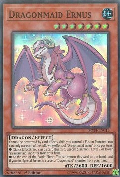 Dragonmaid Ernus - Mystic Fighters (Super Rare) [MYFI-015]