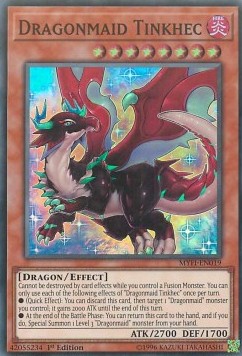 Dragonmaid Tinkhec - Mystic Fighters (Super Rare) [MYFI-019]
