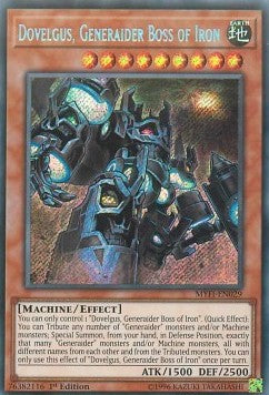 Dovelgus, Generaider Boss of Iron - Mystic Fighters (Secret Rare) [MYFI-029]