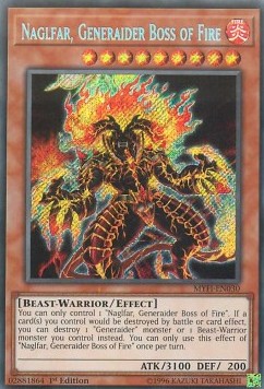 Naglfar, Generaider Boss of Fire - Mystic Fighters (Secret Rare) [MYFI-030]
