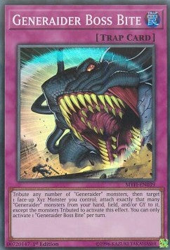 Generaider Boss Bite - Mystic Fighters (Super Rare) [MYFI-039]