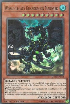 World Legacy Guardragon Mardark - Mystic Fighters (Super Rare) [MYFI-048]