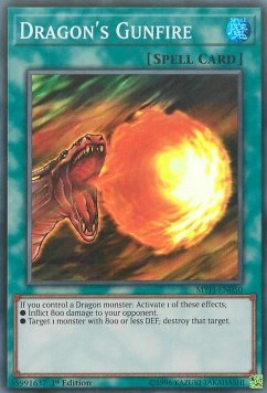 Dragon's Gunfire - Mystic Fighters (Super Rare) [MYFI-050]