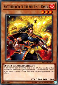 Brotherhood of the Fire Fist - Raven - OTS Tournament Pack 12 (Common) [OP12-014]