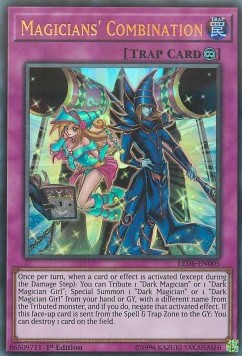 Magicians' Combination - Legendary Duelists: Magical Hero (Ultra Rare) [LED6-005]