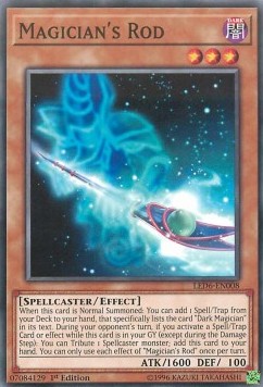 Magician's Rod - Legendary Duelists: Magical Hero (Common) [LED6-008]