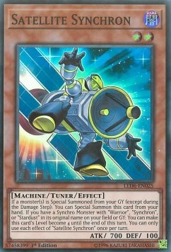 Satellite Synchron - Legendary Duelists: Magical Hero (Super Rare) [LED6-025]