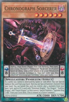 Chronograph Sorcerer - Legendary Duelists: Magical Hero (Common) [LED6-052]
