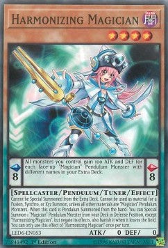 Harmonizing Magician - Legendary Duelists: Magical Hero (Common) [LED6-053]