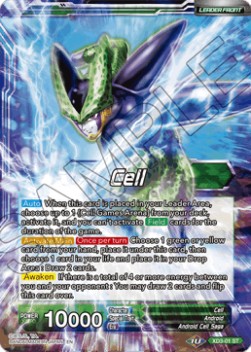 Cell // Cell & Cell Jr., Endless Supremity - Expert Deck: The Ultimate Life Form (Starter Rare) [XD3-01]