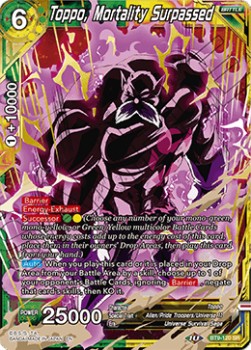 Toppo, Mortality Surpassed - Universal Onslaught (Super Rare) [BT9-120]